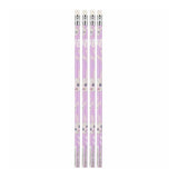 Crayons avec gomme lapin, 48 pièces