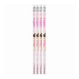 Crayons avec gomme ballet, 48 pièces