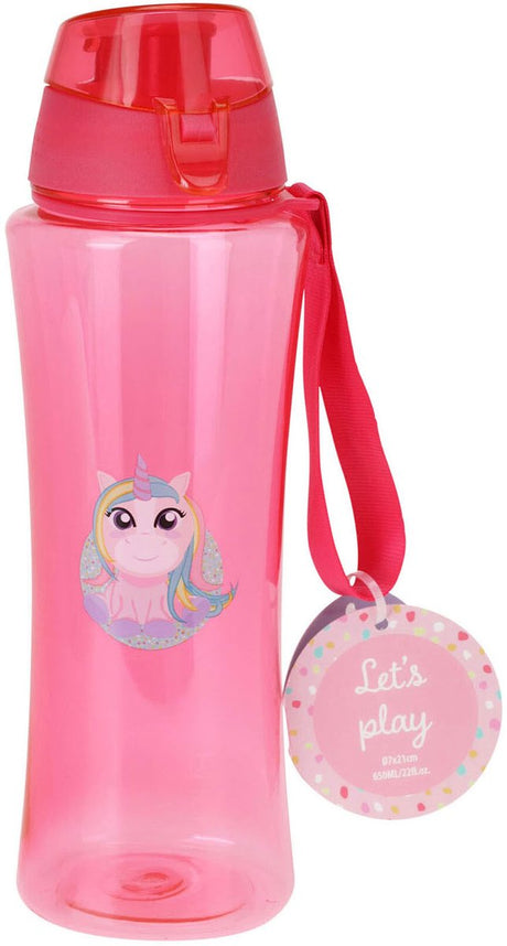 Bouteille de sport licorne, 650ml
