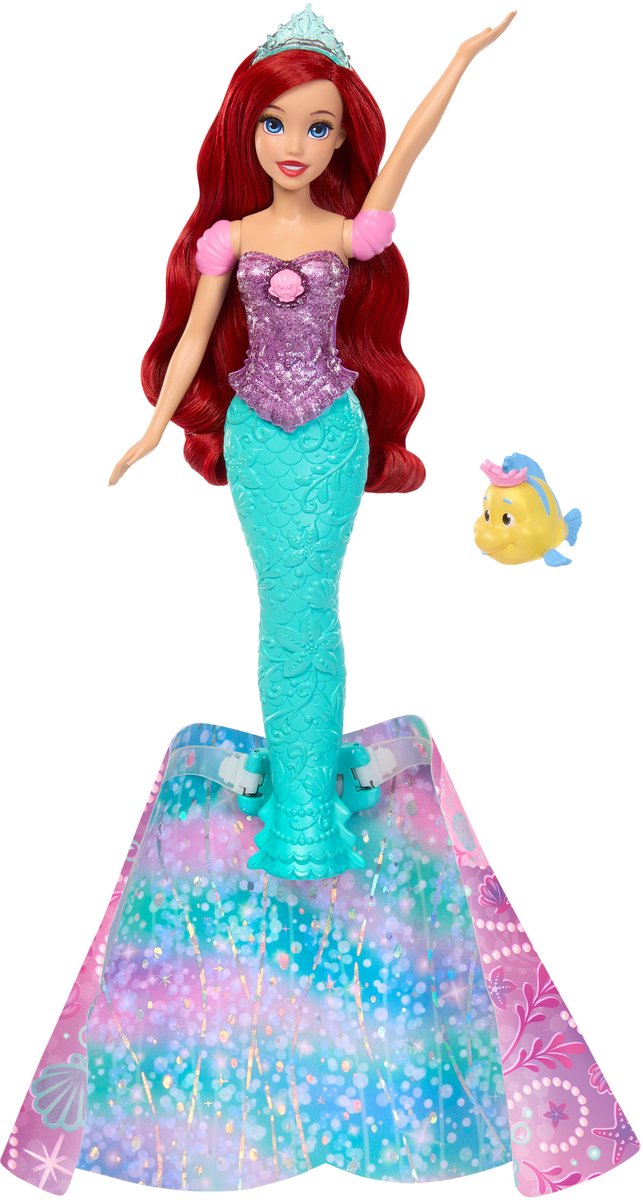 Mattel Disney Princesse transformant Ariel - poupée de mode