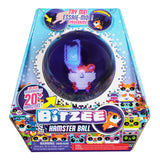 Balle de hamster Bitzee - jouet interactif avec plus de 20 hamsters - roule et répond au toucher - jouets numériques pour animaux de compagnie
