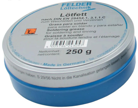 Semaines graisse à souder tendre f-sw 21 loetfett dose de 250 g