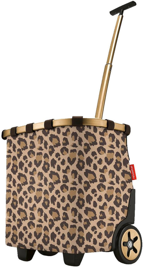 Chariot de courses Reisenthel carrycruiser - 40l - châssis leo macchiato marron