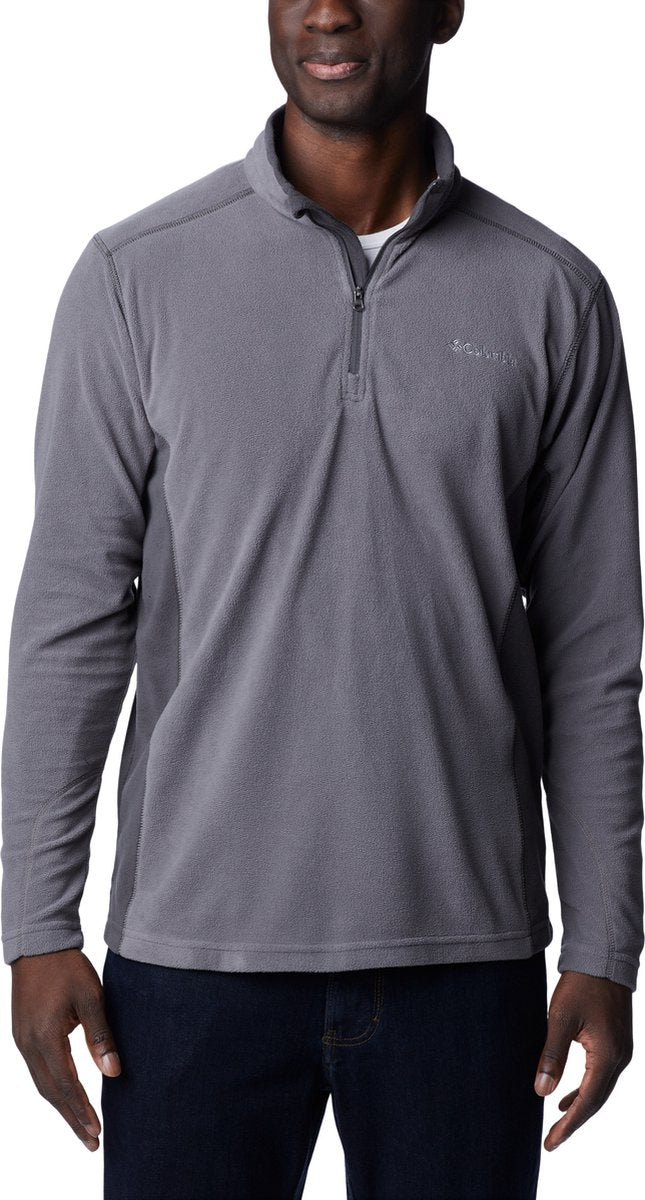 Columbia klamath range™ ii pull polaire demi-zip - pull polaire avec demi-zip - pull d'extérieur homme - gris - taille l