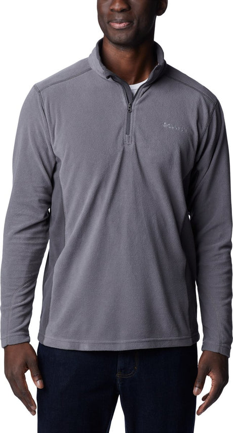 Columbia klamath range™ ii pull polaire demi-zip - pull polaire avec demi-zip - pull d'extérieur homme - gris - taille l
