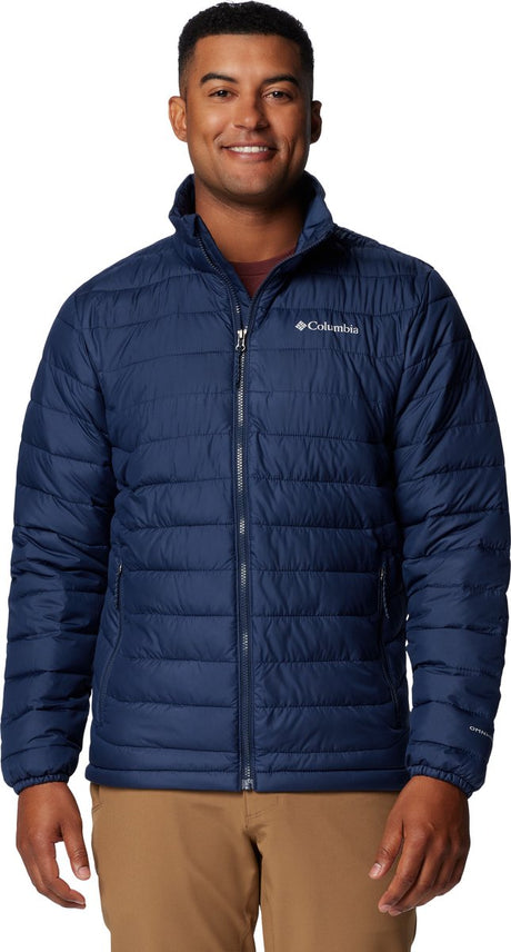 Columbia Powder Lite™ II Jacket Veste d'extérieur pour homme - Collegiate Navy - Taille XL
