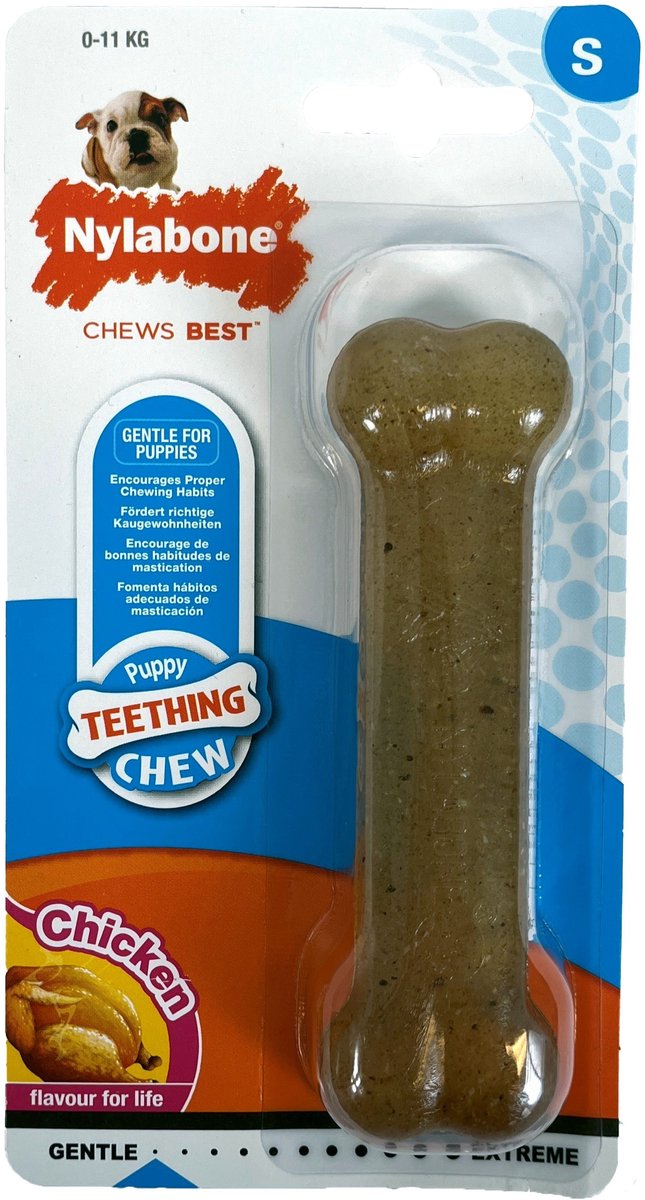 Nylabone chiot mâcher le goût du poulet