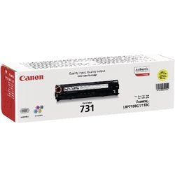 Cartouche de toner canon 731y jaune