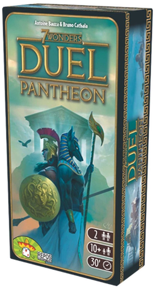 Asmodee 7 merveilles duel panthéon