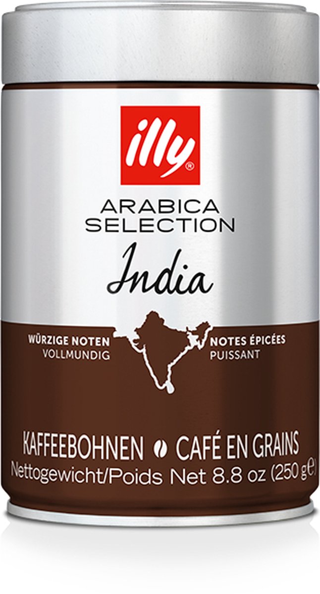 Illy - café d'Inde 250 g en grains
