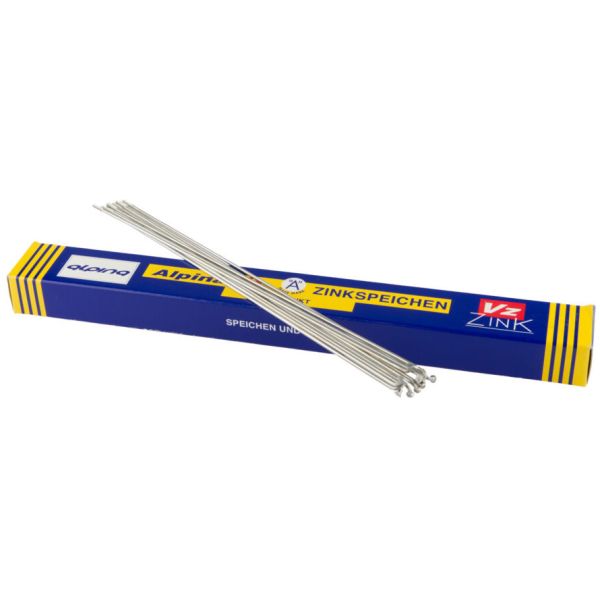 Rayons Buzaglo 306-13 alpina raggi ø2,33mm fg 2,6 - zinc (144 pièces)