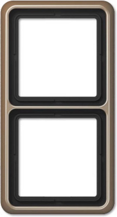 Jung CD582GB cadre de recouvrement 2x bronze 1 pièce(s)