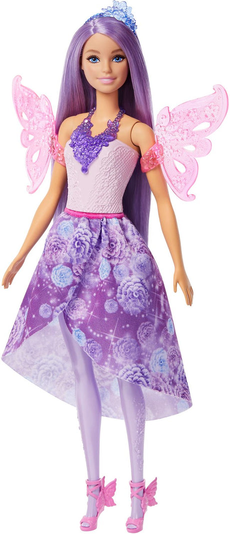 Ensemble de mode fantastique pour poupée Barbie - comprenant une queue de sirène et des ailes de fée