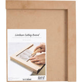 Creativ Company Wooden Linoleum Holder à droite - Horaire, 29x25cm