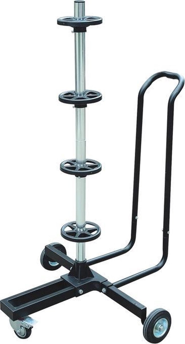 Carpoint Wiel Standard avec des houes en aluminium noir