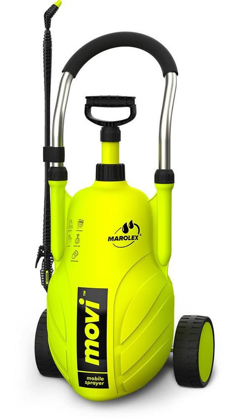 Marolex movi - pulvérisateur à pression 16l sur roues - brumisateur - désherbage - pulvérisateur de mauvaises herbes - désinfection