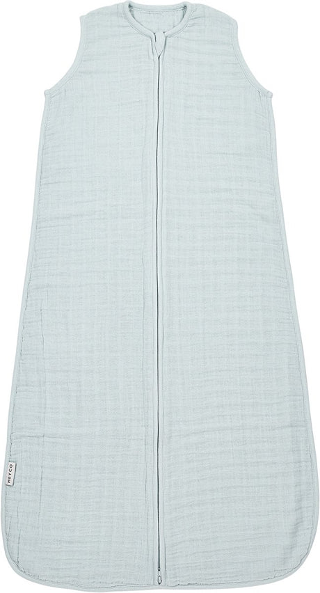 Meyco baby uni gigoteuse d'été bébé - hydrophile prélavée - gris bleu - 60cm - 0,5 tog