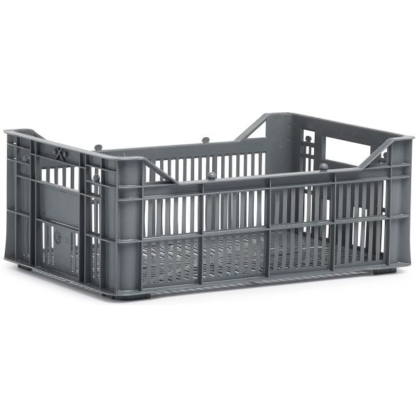 Caisse de vélo de preuve urbain Helsinki Plastique 7l Gray d'essieu 30x20x11 cm