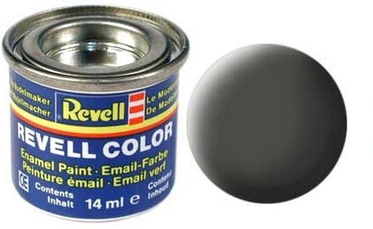 Peinture Revell pour maquette numéro 65 vert bronze mat