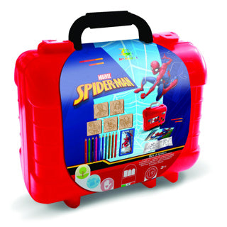 Timbre de voyage et étui couleur Spider-man Spiderman