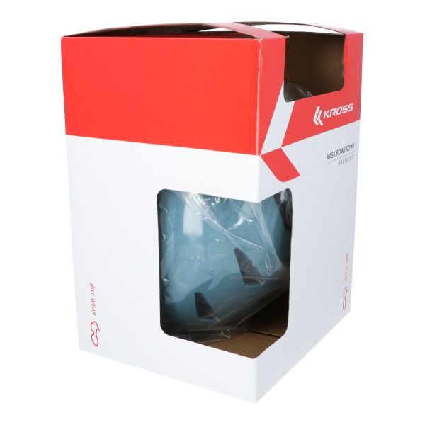 Kross casque de vélo city capitalo l (58-61cm) - bleu