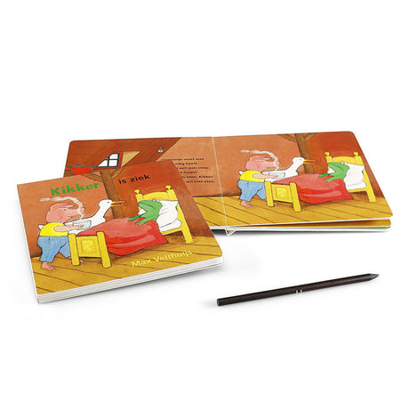 La grenouille centrale du livre est malade (carton). 2+