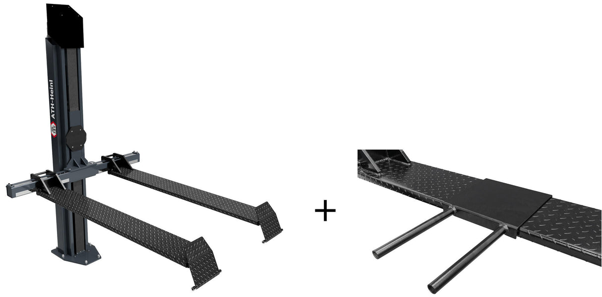 Pont levant Ath-heinl simple ascenseur 12pl. ascenseur avec. fourches de roue ath-single lift 12pl