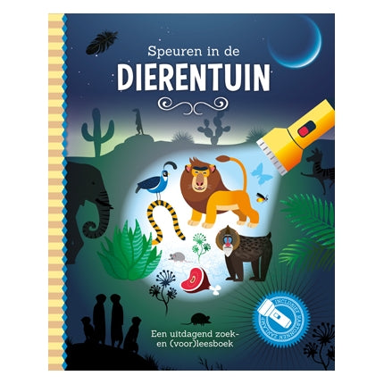 Recherche au zoo + lampe de poche en carton