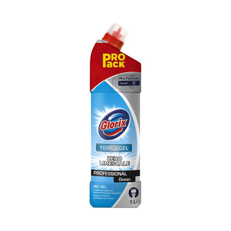 Glorix gel toilette professionnel océan (12x1 litre)