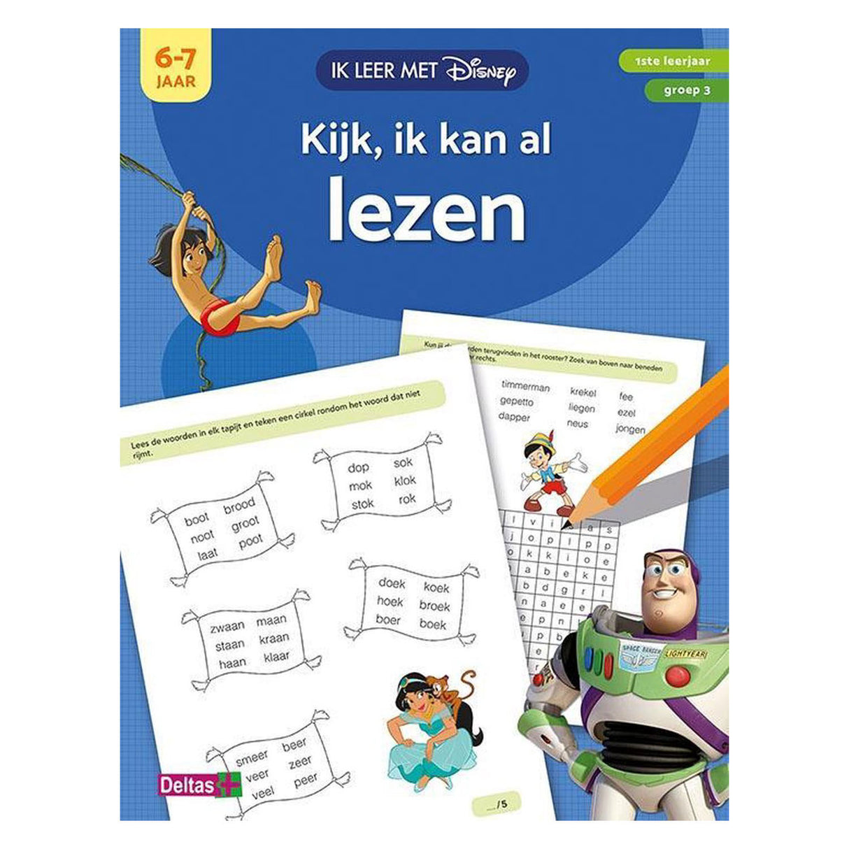 Deltas I learn with Disney - Look, I can already read (6-7 y.)