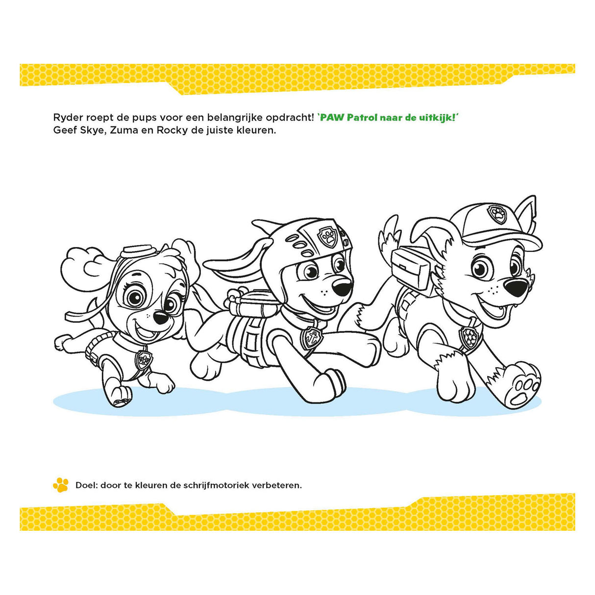 Deltas Paw Patrol - premiers jeux d'écriture (3-4 ans)