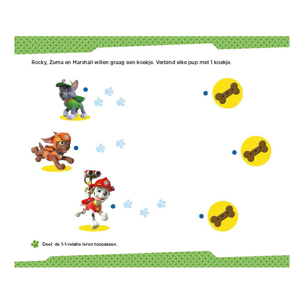 Deltas Paw Patrol - premiers jeux de comptage (3-4 ans)