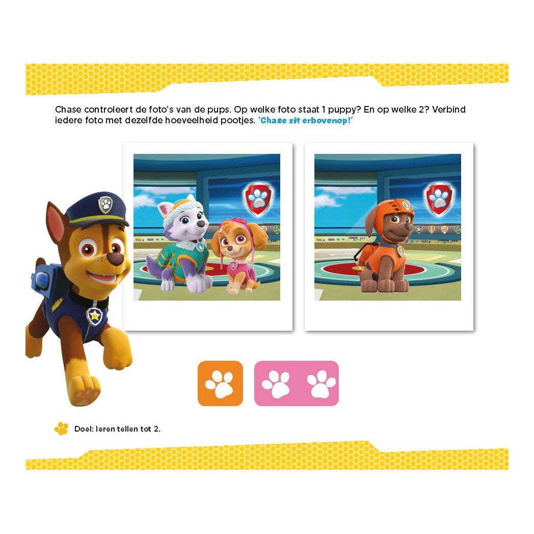 Deltas Paw Patrol - premiers jeux de comptage (3-4 ans)