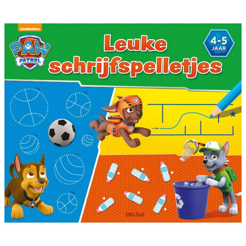 Deltas Paw Patrol - Beaux jeux d'écriture (4-5 ans)