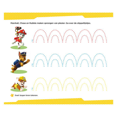 Deltas Paw Patrol - jeux d'écriture amusants (4-5 ans)