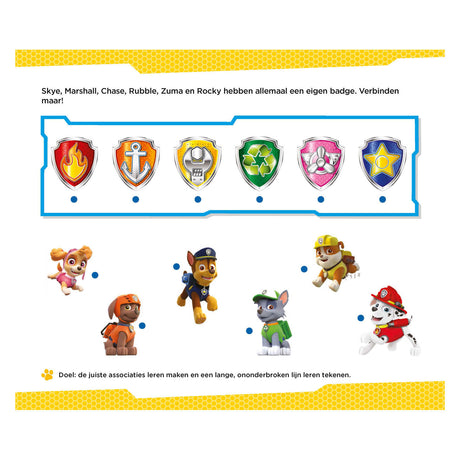 Deltas Paw Patrol - jeux d'écriture amusants (4-5 ans)