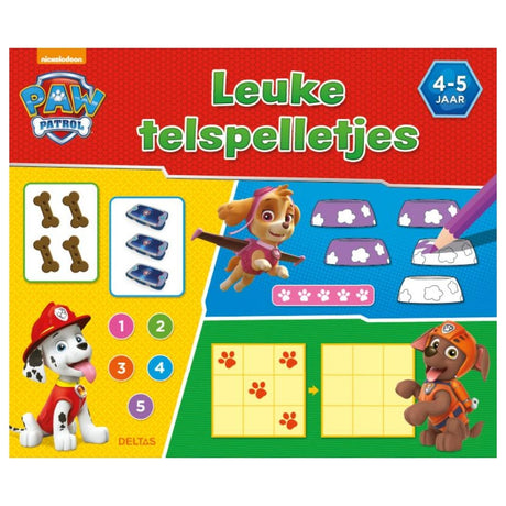 Deltas Paw Patrol - jeux de comptage amusants (4-5 ans)