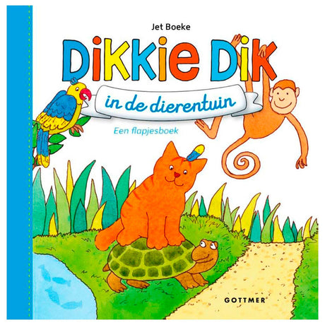 Livre à rabat du groupe d'édition Gottmer : le gros gros au zoo