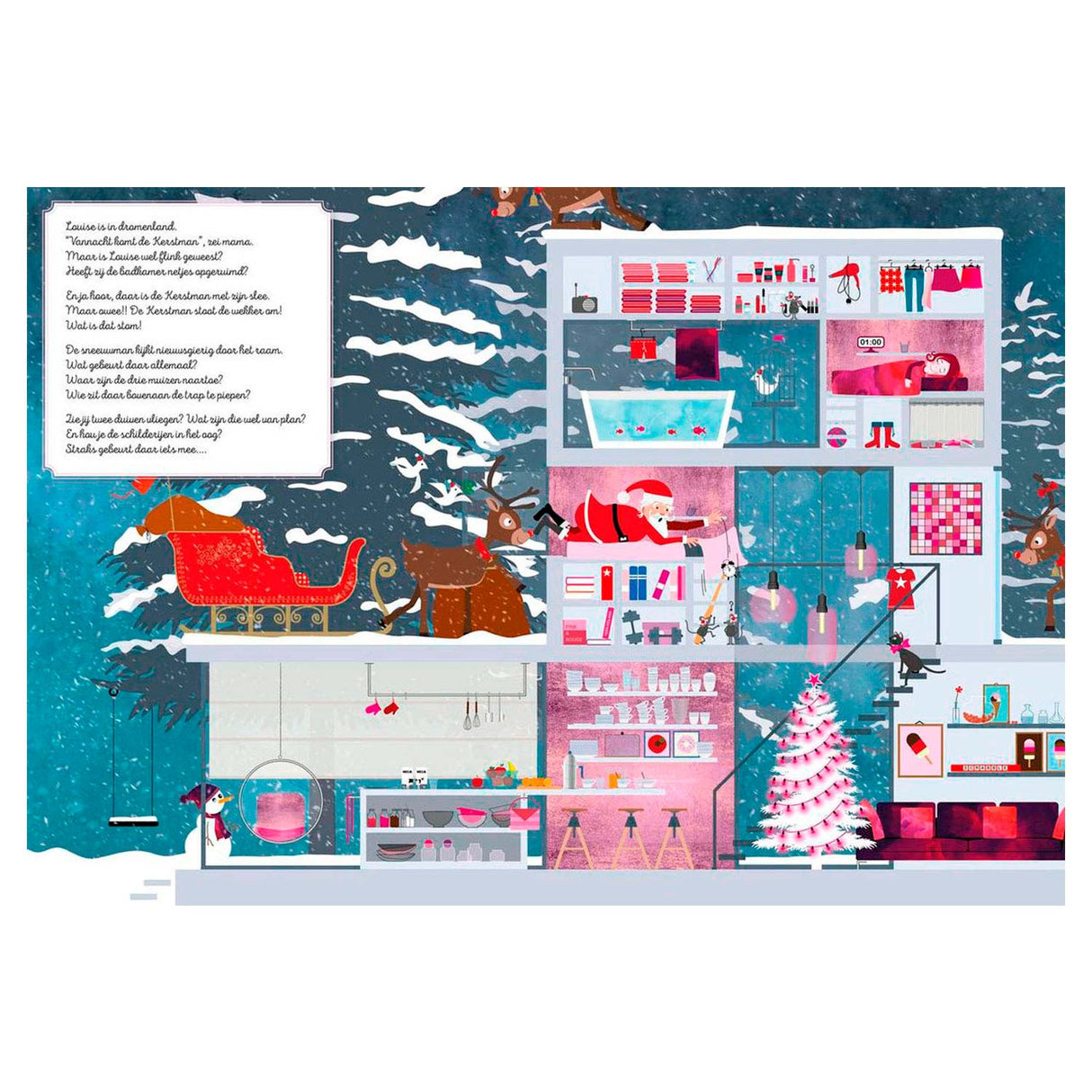 Central Book House Le Père Noël en tournée de cadeaux