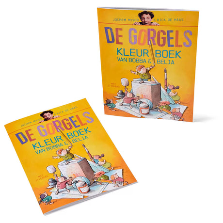 Les gargarismes se gargarisent - livre de coloriage par bobba belia
