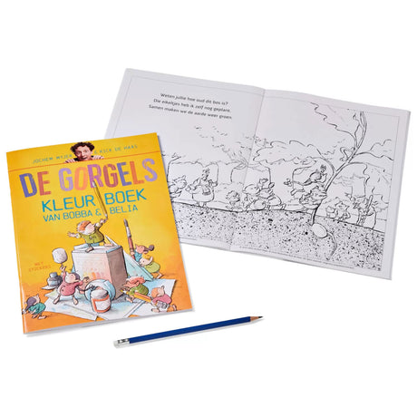 Les gargarismes se gargarisent - livre de coloriage par bobba belia