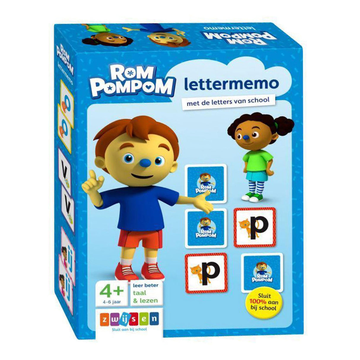 Wpg uitgevers rompompom lettermemo