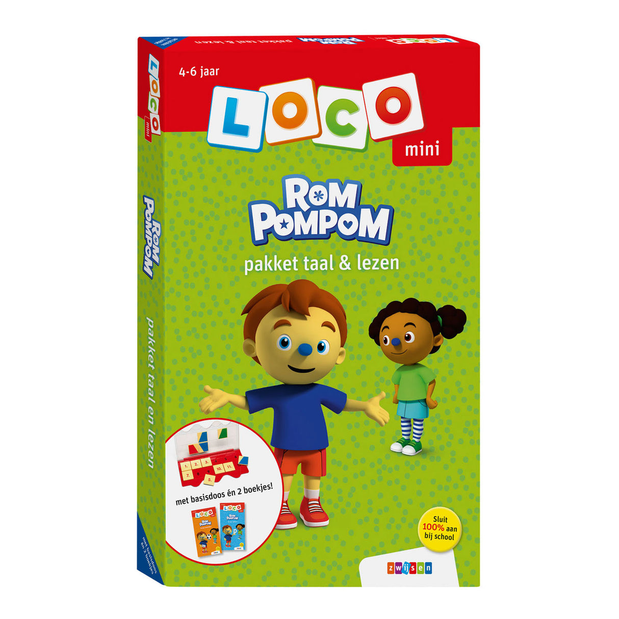 Wpg uitgevers mini rompompom pakket taal lezen (4-6 jaar)