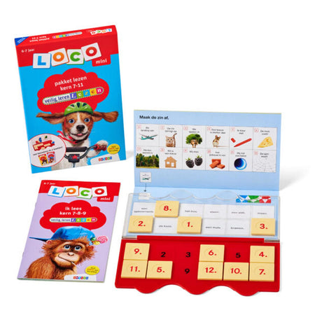 WPG Publishers Mini Loco-Safe Learning Reading Package Kern 7-11 (6-7 ans)