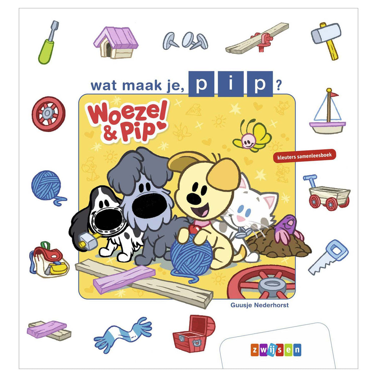 Wpg uitgevers woezel pip - Que faites-vous, pip?