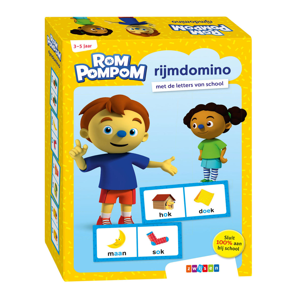 Zwijsen rompom - domino rimant rompompom