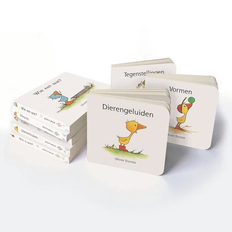 Maison de livre centrale, lecture et apprentissage des documents Gonnie Friends, 8 pièces.
