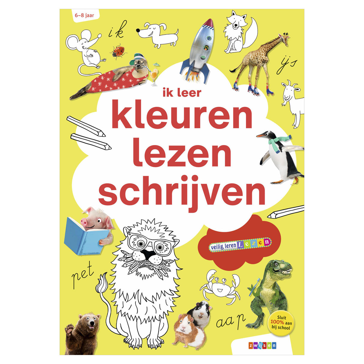 Wpg uitgevers veilig leren lezen ik leer kleuren, lezen en schrijven