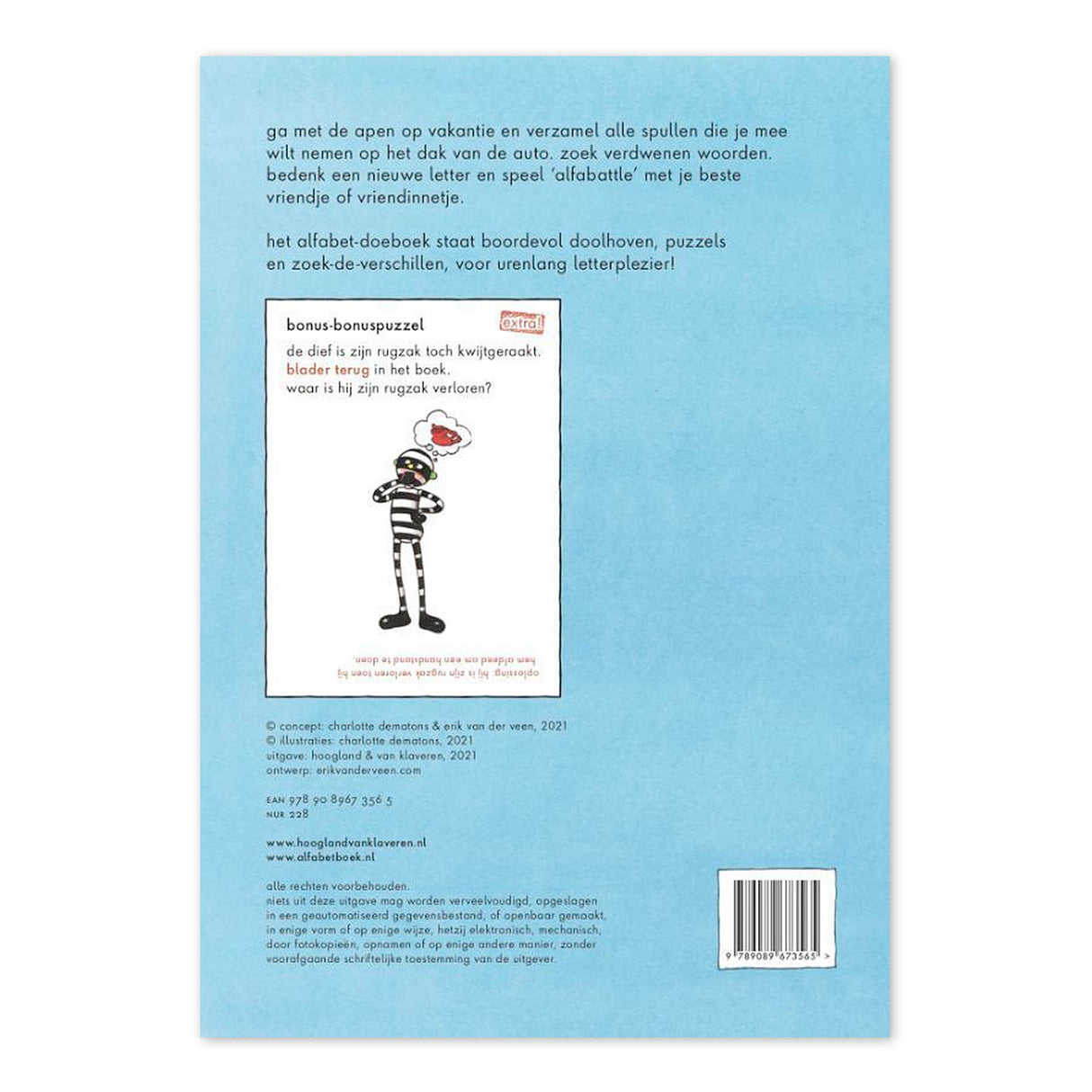 Cahier d'activités alphabet Central Book House