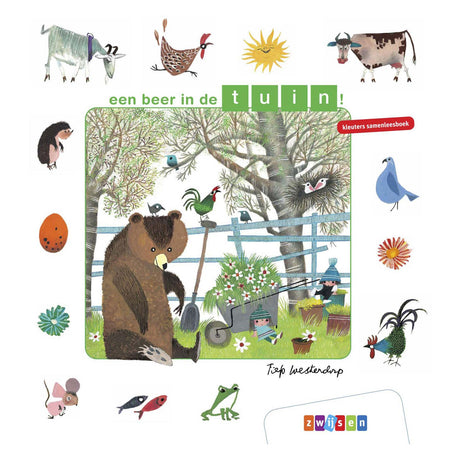 Les tout-petits des éditeurs WPG lisent ensemble un livre – un ours dans le jardin !